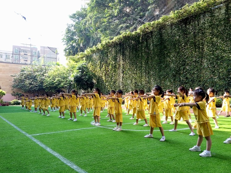 “陽光鍛煉，快樂課間操”—2017-2018年秋季早操展示